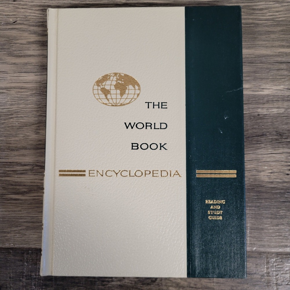Vintage World Book Encyclopedia 1960 Volume 20 Reading and Study Guide Hardcover